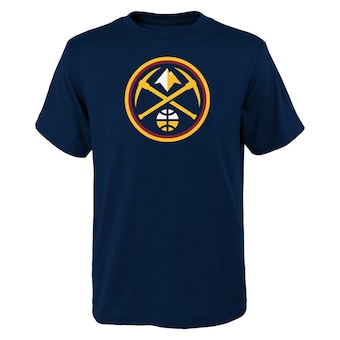 Denver Nuggets Youth Primary Logo T-Shirt - Navy