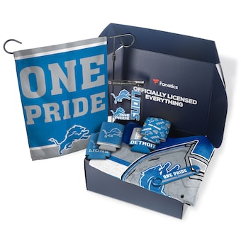 Detroit Lions Fanatics Pack Tailgate Game Day Essentials Gift Box - $80+ Value