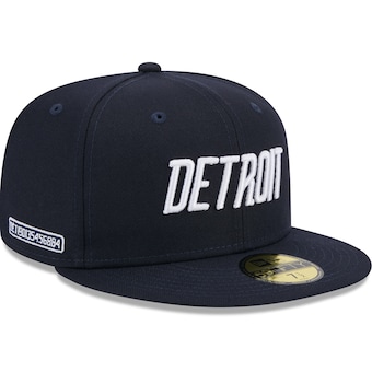  Detroit Tigers New Era 2024 City Connect 59FIFTY Fitted Hat - Navy