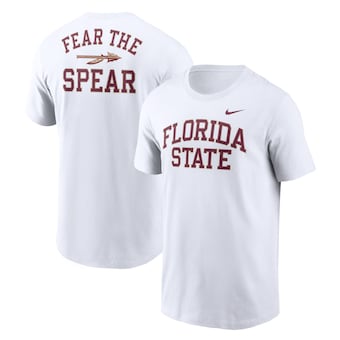 Florida State Seminoles Nike Blitz 2-Hit T-Shirt - White