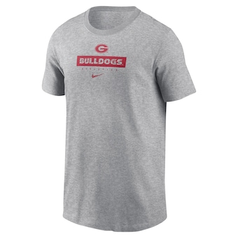 Georgia Bulldogs Nike Preschool Team Logo T-Shirt - Gray