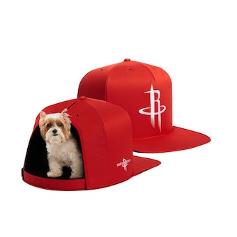 Houston Rockets Small Pet Nap Cap Dog Bed - Red