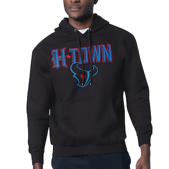 Houston Texans Starter H-Town Graphic Fleece Pullover Hoodie - Black