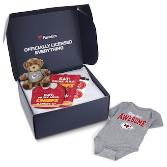 Kansas City Chiefs Fanatics Pack Baby Themed Gift Box - $65+ Value