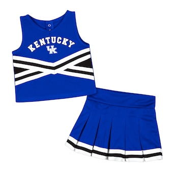 Kentucky Wildcats Colosseum Girls Toddler Carousel Cheerleader Set - Royal