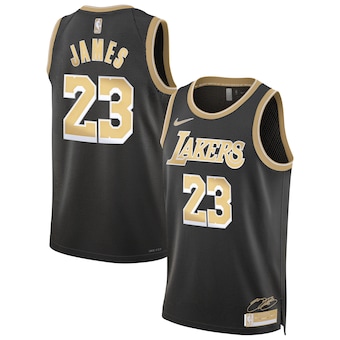 LeBron James Los Angeles Lakers Nike Unisex  Select Series Swingman Jersey – Black