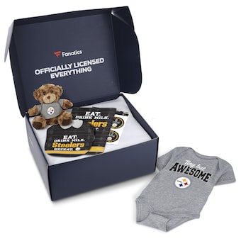 Pittsburgh Steelers Fanatics Pack Baby Themed Gift Box - $65+ Value