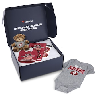 San Francisco 49ers Fanatics Pack Baby Themed Gift Box - $65+ Value