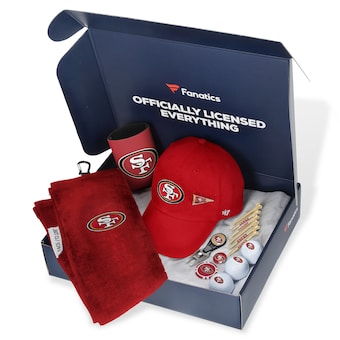 San Francisco 49ers Fanatics Pack Golf-Themed Gift Box - $105+ Value