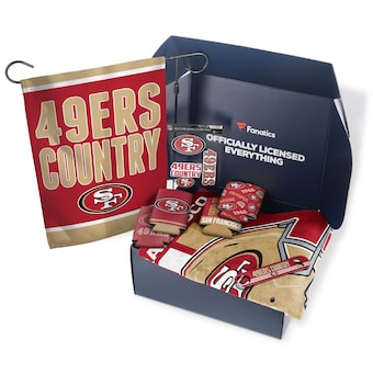 San Francisco 49ers Fanatics Pack Tailgate Game Day Essentials Gift Box - $80+ Value
