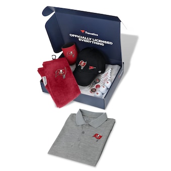 Tampa Bay Buccaneers WinCraft Fanatics Pack Golf Themed Gift Box - $155+ Value