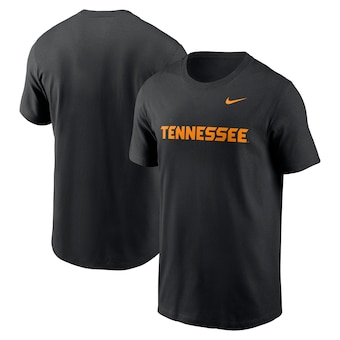 Tennessee Volunteers Nike Primetime Evergreen Wordmark T-Shirt - Black