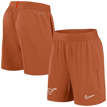 Texas Longhorns Nike 2024 Sideline Performance Shorts - Texas Orange