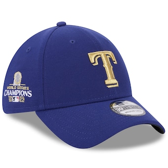  Texas Rangers New Era 2024 Gold Collection 39THIRTY Flex Hat - Royal