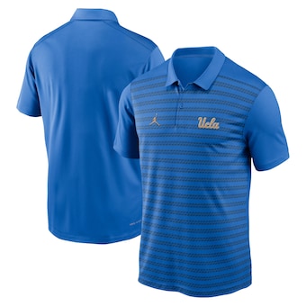 UCLA Bruins Jordan Brand 2024 Early Season Coaches Sideline Performance Polo - Blue