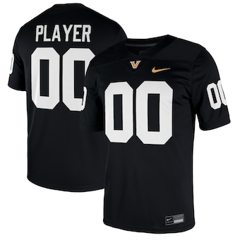 Vanderbilt Commodores Nike NIL Pick-A-Player Game Jersey - Black