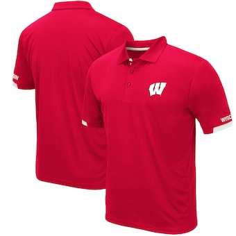 Wisconsin Badgers Colosseum Santry Lightweight Polo - Red