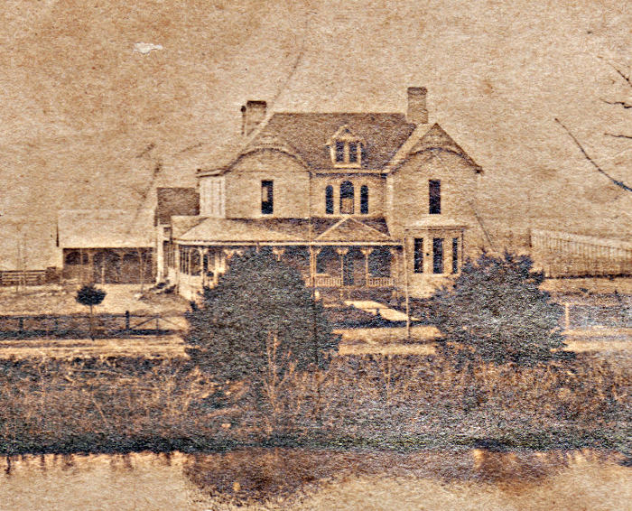 Clay Faulkner's Falcon Rest Mansion when it was built in 1896-97