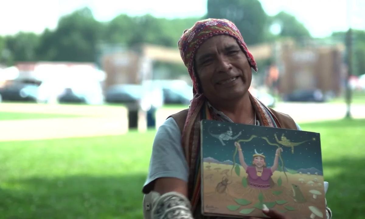 Angel Callañaupa: Honoring Pachamama through Painting