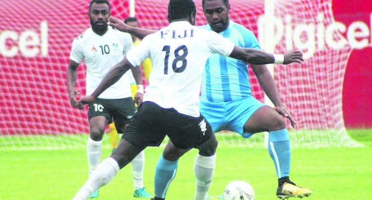VICTORIES FOR FIJIAN FOOTBALLERS ON OPENING DAY AT PACIFIC MINI GAMES