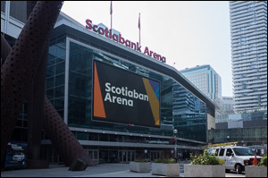 A photo of arena: Scotiabank Arena