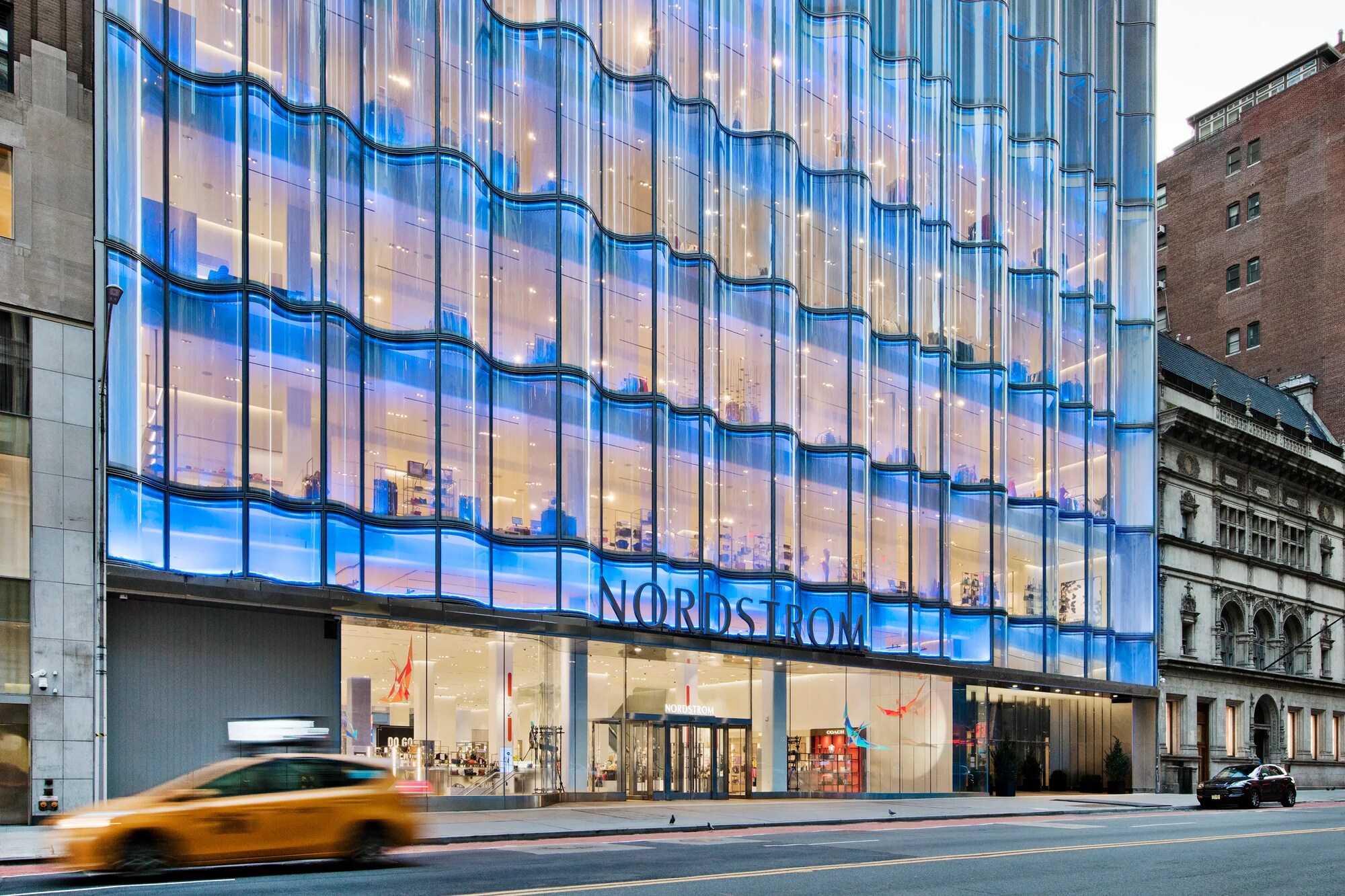 The Nordstrom New York City flagship.