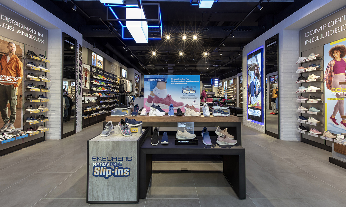 Skechers, store, Brussels, shoe store, Europe, shoes