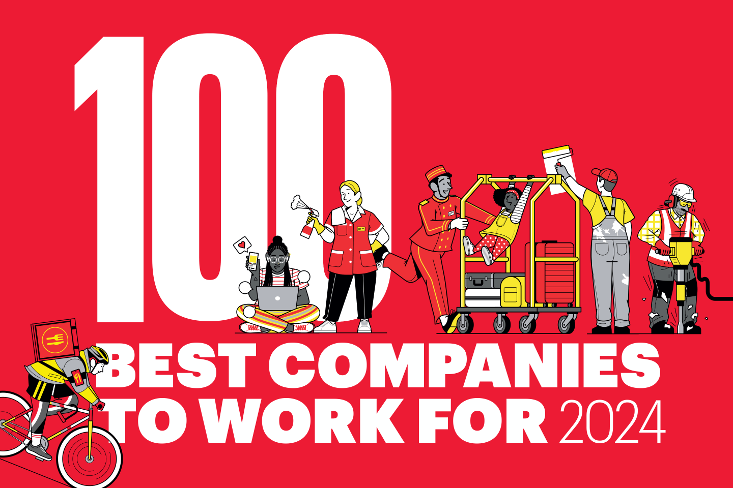 100 Best Companies to Work For logo