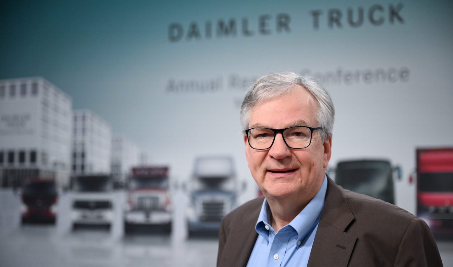 Martin Daum, Chairman of the Board of Management of commercial vehicle manufacturer Daimler Truck