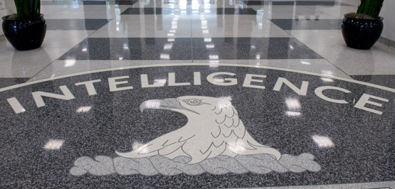 The Central Intelligence Agency (CIA) seal is displayed in the lobby of CIA Headquarters in Langley, Virginia, on August 14, 2008. AFP PHOTO/SAUL LOEB / AFP PHOTO / SAUL LOEB        (Photo credit should read SAUL LOEB/AFP/Getty Images)