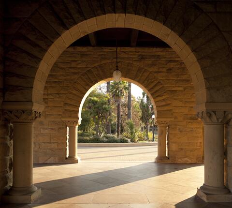 Stanford Quad Columns-Linda Cicero