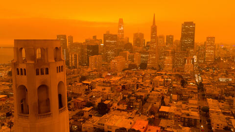 San Francisco Wildfires -- Getty Images