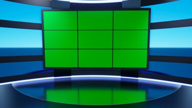 Новости на зеленом экране