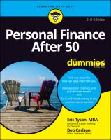 Personal finance after 50 Book cover