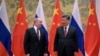 FILE - Russian President Vladimir Putin attends a meeting with Chinese President Xi Jinping in Beijing, China, Feb. 4, 2022. (Sputnik/Aleksey Druzhinin/Kremlin via Reuters)