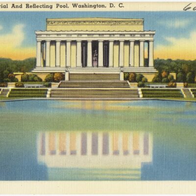Lincoln Memorial postcard