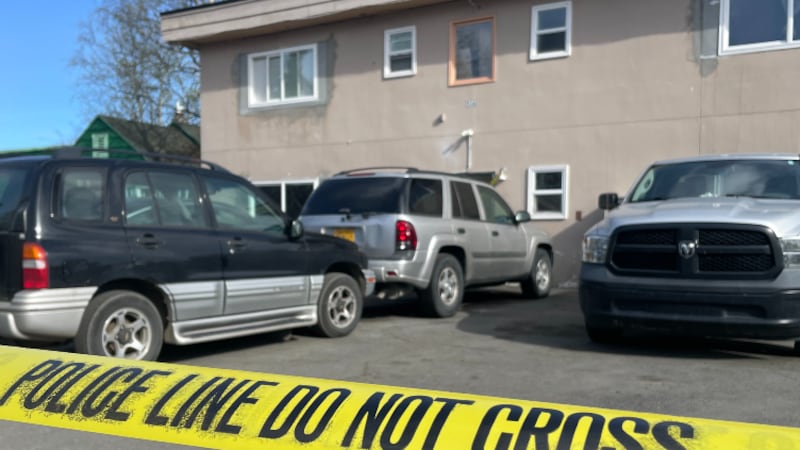A man's body was found with a gunshot would to the upper body inside an Anchorage apartment...