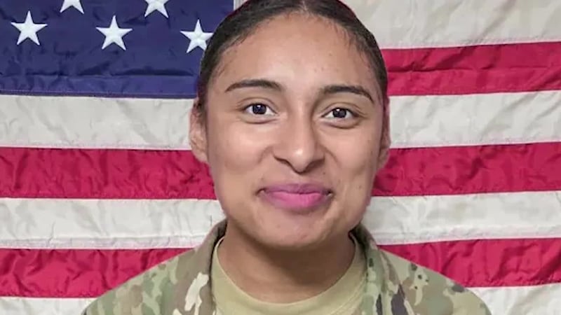 Police say Army soldier Katia Aguilar was found dead in an apartment complex near where she...