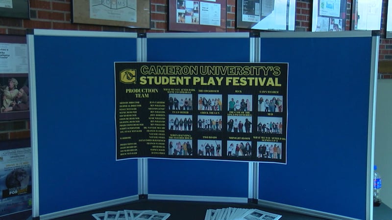 Cameron is showcasing student work with its Student Playwriting Festival.
