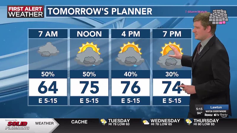 Several rounds of showers and storms are in the forecast | 5/27 PM