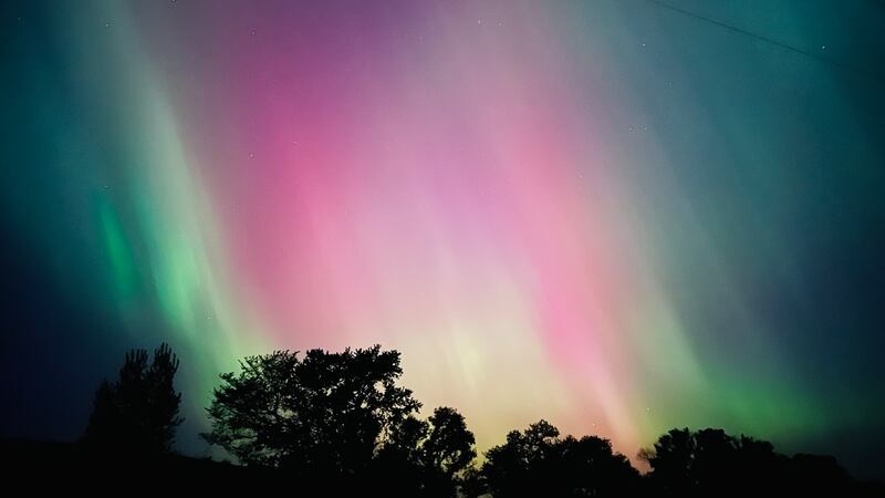NOAA said the solar storm will persist throughout the weekend, offering another chance for...