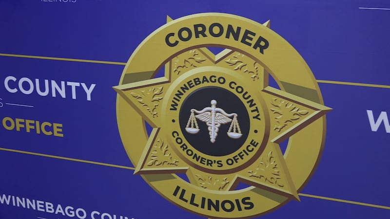 Official seal of the Winnebago County Coroner's Office in Illinois.