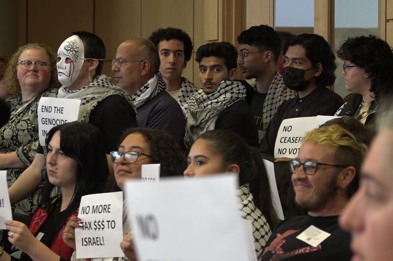 Rockford’s proclamation for residents impacted by the Israel-Hamas War met with protests