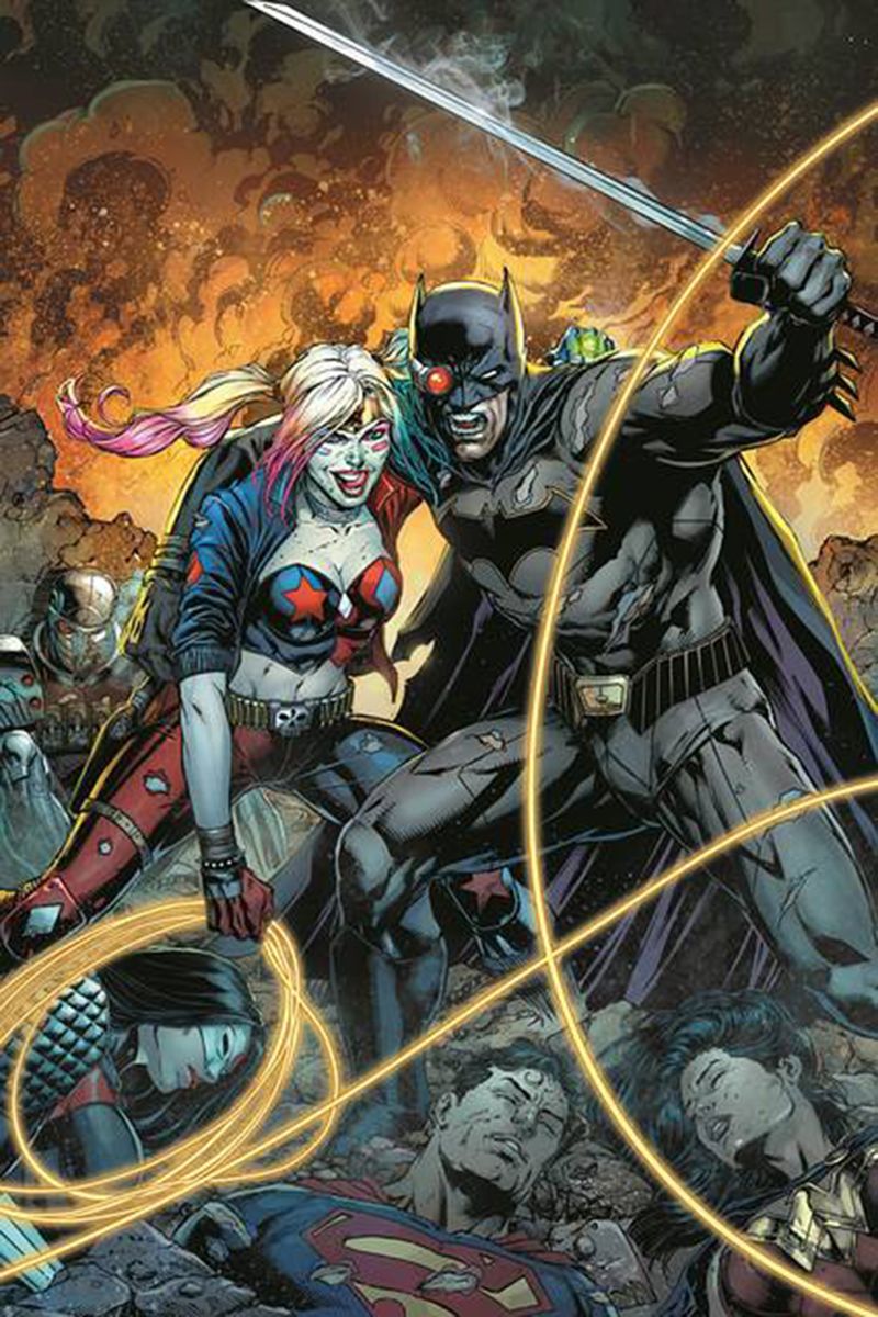 Justice League vs Suicide Squad Harley Quinn and Batman