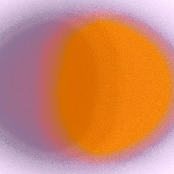 yellow  lavender virus cell illustration
