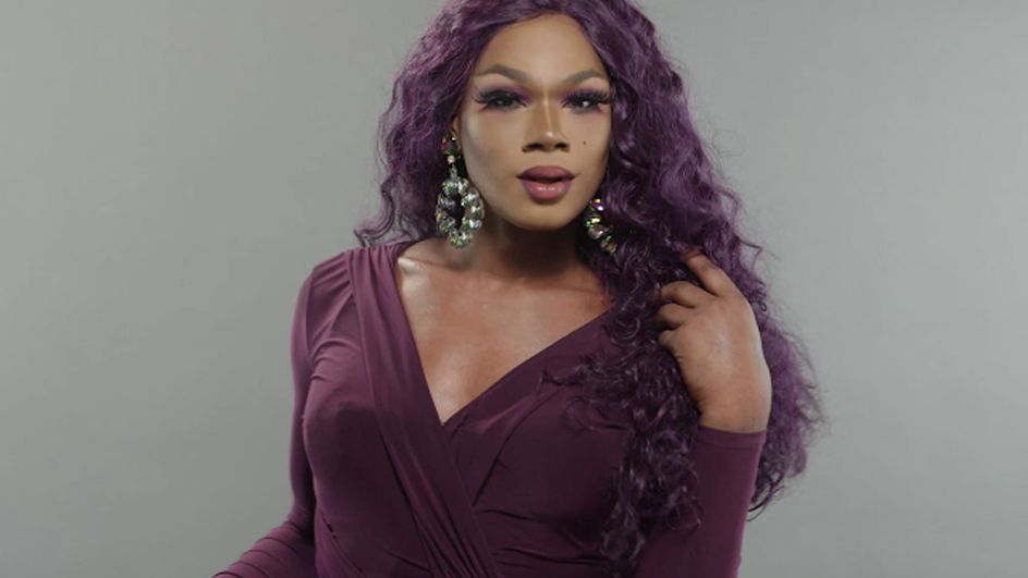 preview for You Have to See Chi Chi DeVayne Make the Case For Purple Makeup | Cosmo Queens