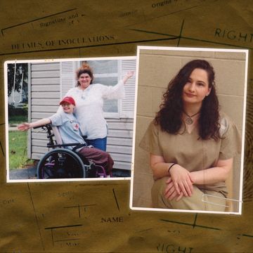gypsy rose blanchard in a wheelchair with her mom, gypsy rose blanchard in prison