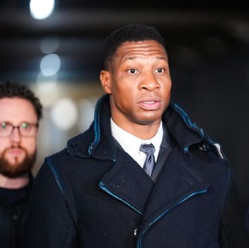 jonathan majors leaves the courthouse