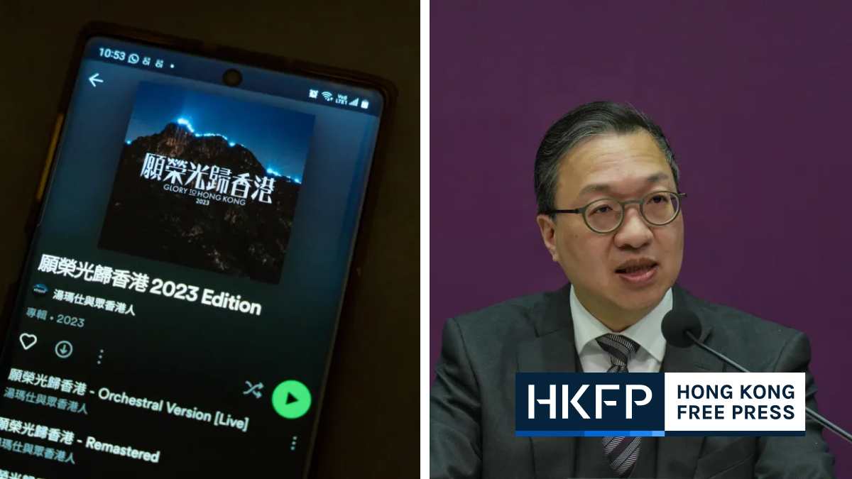 Glory to Hong Kong: Gov’t ‘anxious’ to see Google respond to request to wipe protest song, says justice chief
