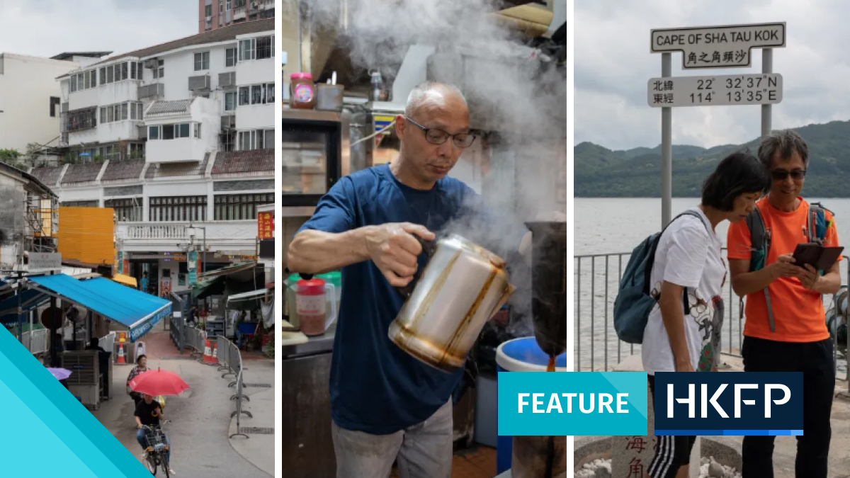 A historic town straddling Hong Kong-China border begins a modest tourism transformation